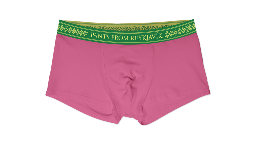 PANTS FROM REYKJAVIK - Organic cotton boxer briefs (pink)